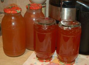 Особенности разлива и подготовки домашнего яблочного сока для хранения на зиму