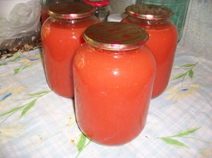 Рецепт приготовления томатного сока