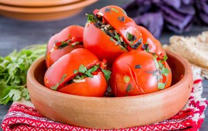 Особенности приготовления помидор по армянски