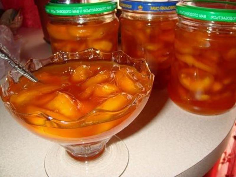 Как сделать персиковое варенье