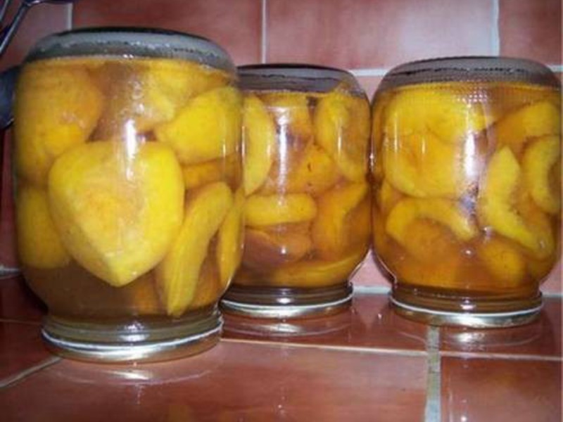 Что можно сделать из персиков