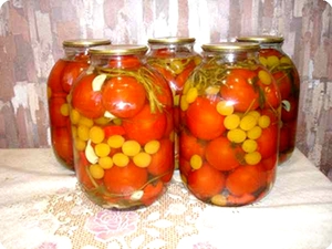 Засолка помидоров черри: рецепт