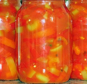 Рецепт приготовления салата из кабачков и помидоров