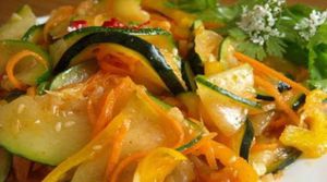 Рецепт салата  из кабачков - вкусные заготовки