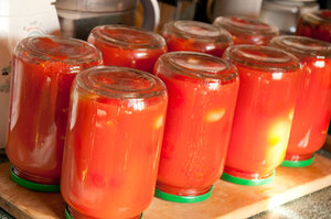 Продукты для заготовки из томатов