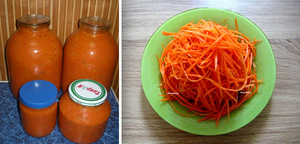 Консервирование моркови - салаты на зиму