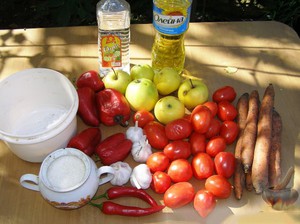  Аджика с помидорами - вкусные рецепты