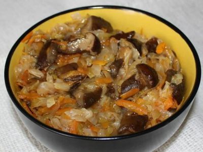 Солянка из капусты с грибами на зиму: 5 грибных рецептов быстро и вкусно
