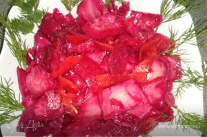 Маринованная капуста розовая - рецепт быстрого приготвления