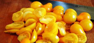 Желтые помидоры - заготовки на зиму