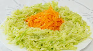 Салат из зелёной редьки - полезные свойства