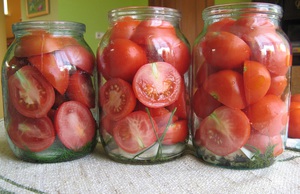 Рецепт маринованных помидор «Аппетитные дольки»