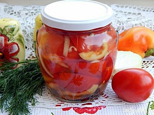 Маринованные помидоры в желатине