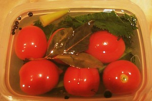 Маринованные помидоры - методы приготовления