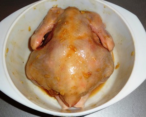 Вариант курицы  для барбекю