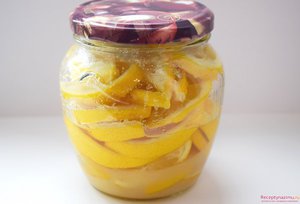 Рецепт лимонов, протертых с сахаром - рецепт