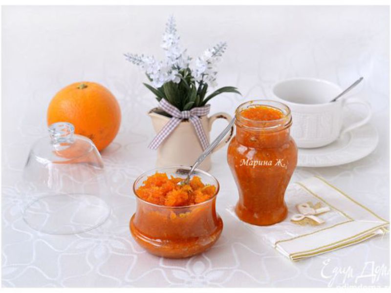 Морковно-цитрусовое варенье 