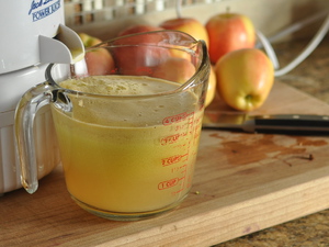 Принцип приготовления яблочного сока