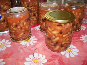 Рецепты фасоли в томатном соусе на зиму