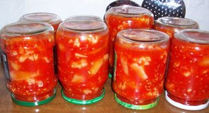 Капуста в томатном соке - интересный рецепт