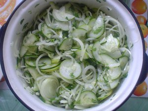 Ингредиенты для салата нежинский