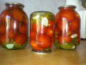 Простой рецепт приготовления помидоров